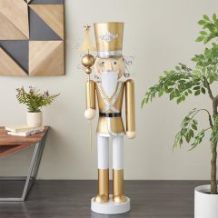 TALL Metal Decorative Nutcracker Figure