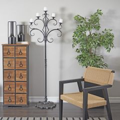 Tall Standing Metal Candelabra