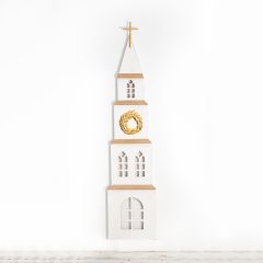 Tall Wooden Decorative Church