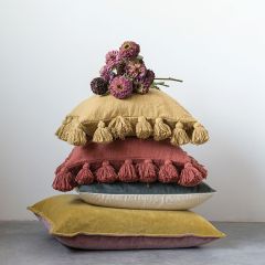 Tasseled Slub Pillow