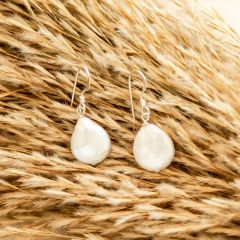 Tear Drop Pearl Earrings