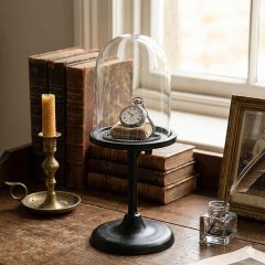 Telescoping Base with Cloche Dome