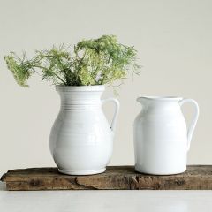 Terra Cotta Pitcher 8 Inch