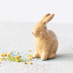 Terra Cotta Sitting Rabbit Figure