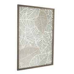 Textured Botanical Framed Wall Art