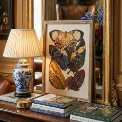 Textured Butterfly Framed Wall Art