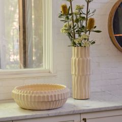 Textured Ceramic Accent Piece Collection