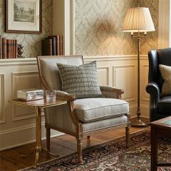 Textured Fawn Accent Chair