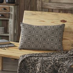 Textured Modern Medallion Accent Pillow