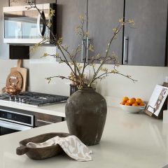 Textured Rice Wine Decorative Jar
