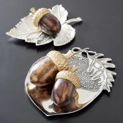 Textured Rustic Acorn Figurine
