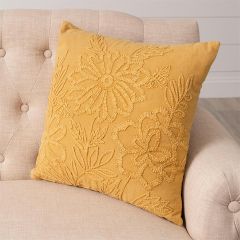 Textured Stitch Bee Throw Pillow