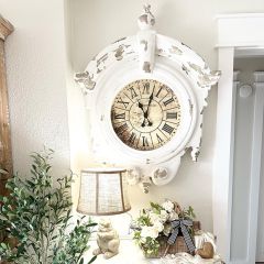 The IMPACTFUL Country Chic Wall Clock
