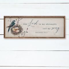 The Lord is my Strength Wall Art