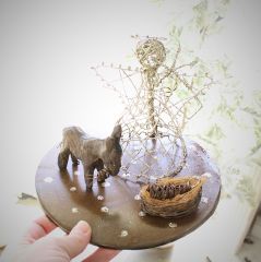 The Vigil Tabletop Christmas Accent Piece