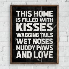 This Home Dog Sign