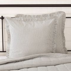 Ticking Stripe Seersucker Euro Sham