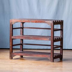 Tiered Vintage Workshop Shelf
