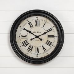 Timeless Accents Round Wall Clock