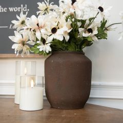 Timeless Classics Charcoal Clay Vase