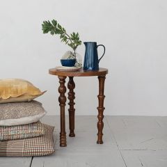 Timeless Classics Turned Leg Round Side Table