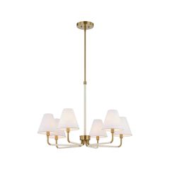 Timeless Contemporary 6 Light Chandelier