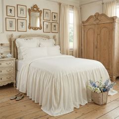 Timeless Cottage Ruffled Bedspread