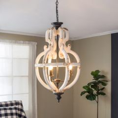 Timeless Grace 4 Light Farmhouse Chandelier