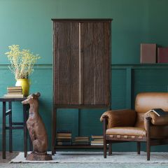 Timeless Treasures Recycled Oak Storage Cabinet