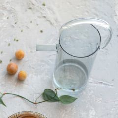 Tinted Glass Watering Can