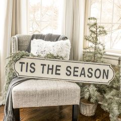 Tis The Season Metal Sign