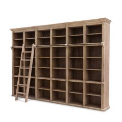 Traditional 42 Shelf Wall Unit