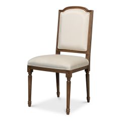 Traditional Farmhouse Upholstered Dining Chair