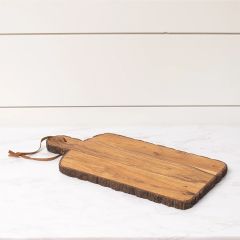 Tree Bark Edge Cutting Board