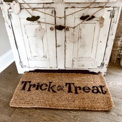 Trick Or Treat Doormat