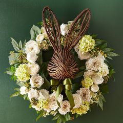 Twig Rabbit Head Door Hanger