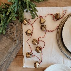 Twisted Rope Jingle Bell Garland
