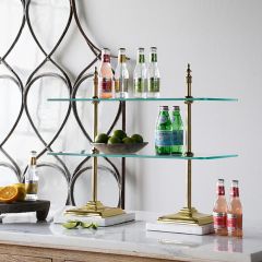 Two Tier Bistro Tabletop Etagere