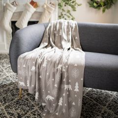 Ultra Cozy Wintertime Throw Blanket