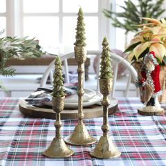Unscented Tree Shaped Taper Candles
