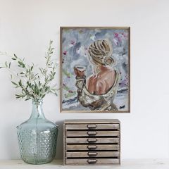 Unwind By Annette Beraud-Battaglia Wall Art