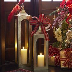 Upscale Iron Candle Lantern