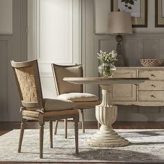 Urn Pedestal Round Table