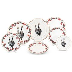 Vagabond House 7 Piece Bone China Fall Dinnerware Collection