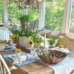 Vagabond House Crab Salad Serving Bowl