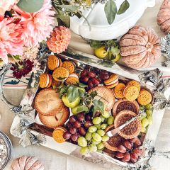 Vagabond House Fallen Antler Stainless Serving Tray