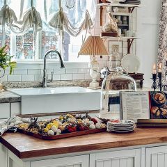 Vagabond House Hopping Bunny Wood Tray