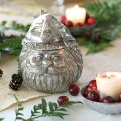 Vagabond House Lidded Santa Sugar Bowl