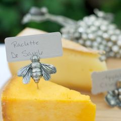 Vagabond House Pewter Honeybee Cheese Marker Set of 2