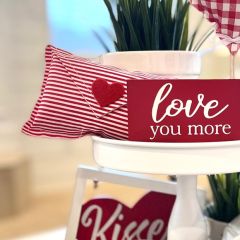 Valentine Love Letter Mini Pillow Set of 6